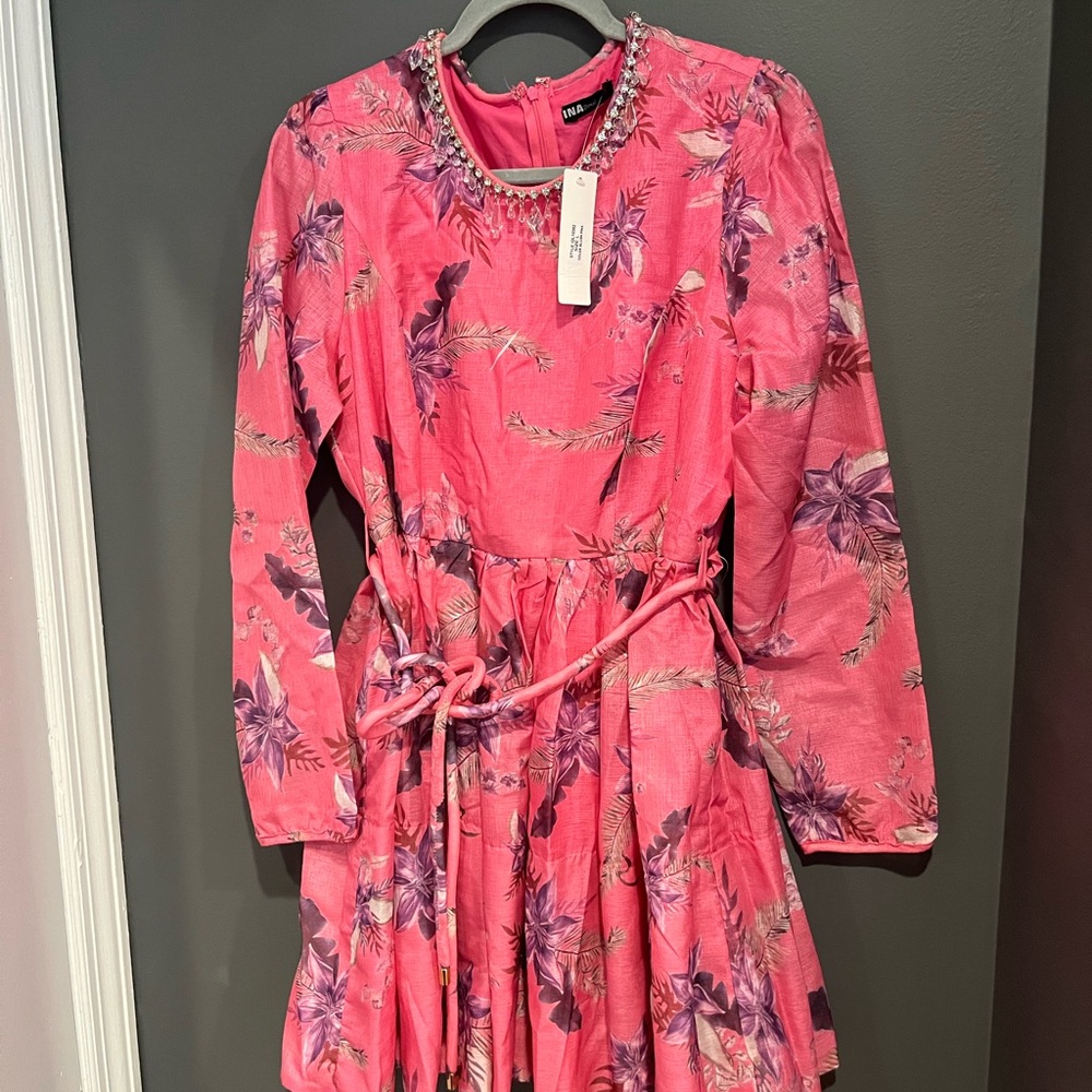Floral Pink Dress